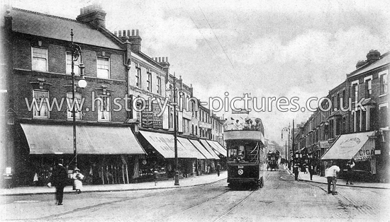 Hoe Street, Walthamstow, London. c.1906